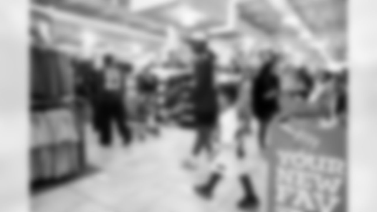 The Arizona Cardinals and Desert Financial Credit Union host a holiday shopping event at Scheel's on Tuesday, Dec. 9, 2025 in Chandler, AZ.