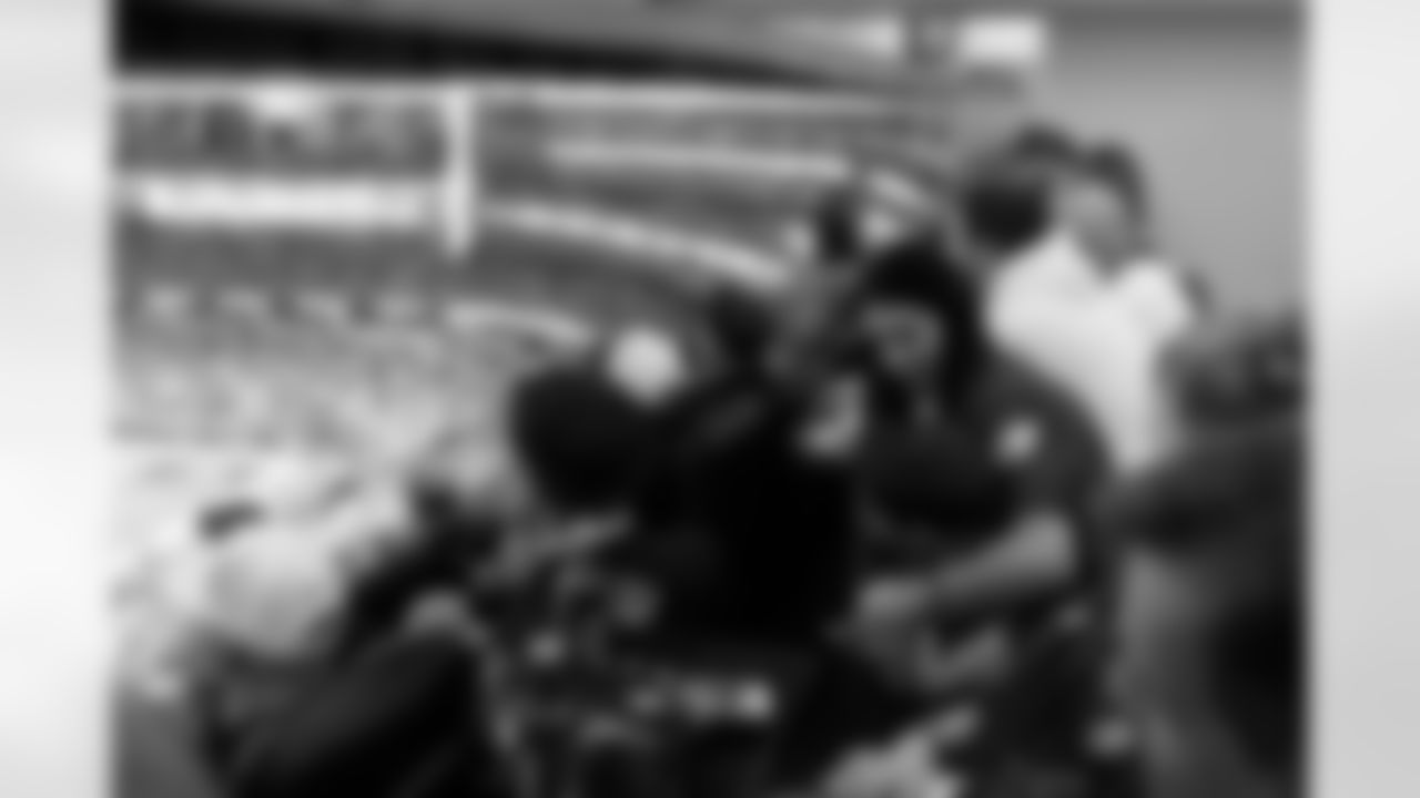 Fans from the inaugural Cardinals Premier Travel trip during the Week 9 regular season game between the Arizona Cardinals and the Dallas Cowboys at AT&T Stadium on Monday, Nov. 3, 2025 in Arlington, TX.