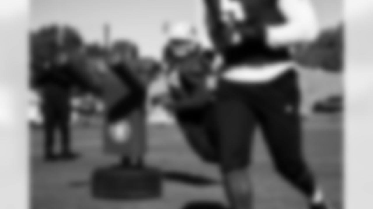 Arizona Cardinals linebacker Eku Leota (54) during practice at the Dignity Health Training Facility on Wednesday, Dec. 10, 2025 in Tempe, AZ.