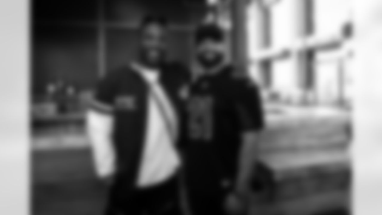 The Arizona Cardinals host a pregame tailgate during the inaugural Cardinals Premier Travel trip at PBR Texas on Monday, Nov. 3, 2025 in Arlington, TX.