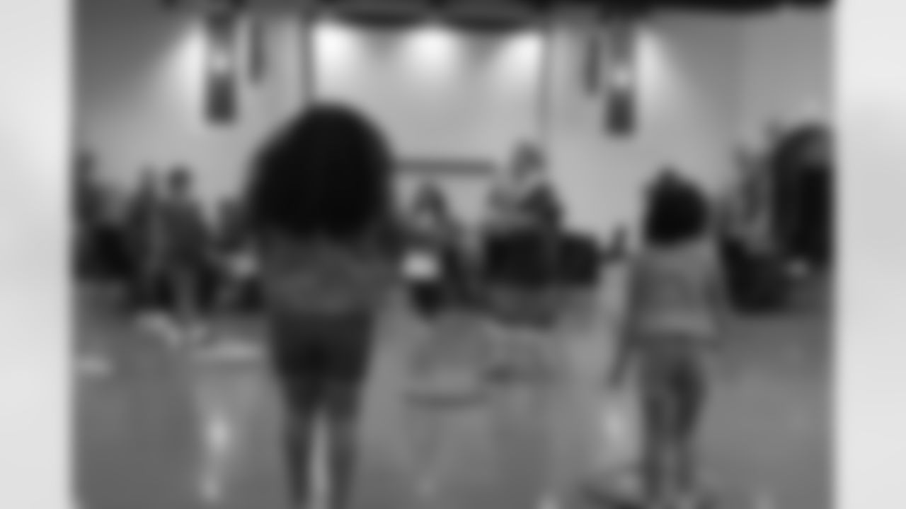 The Arizona Cardinals host Girl Scouts from Arizona Cactus-Pine to celebrate Native American Heritage Month at the Heard Museum on Thursday, Nov 23, 2023 in Phoenix, AZ.