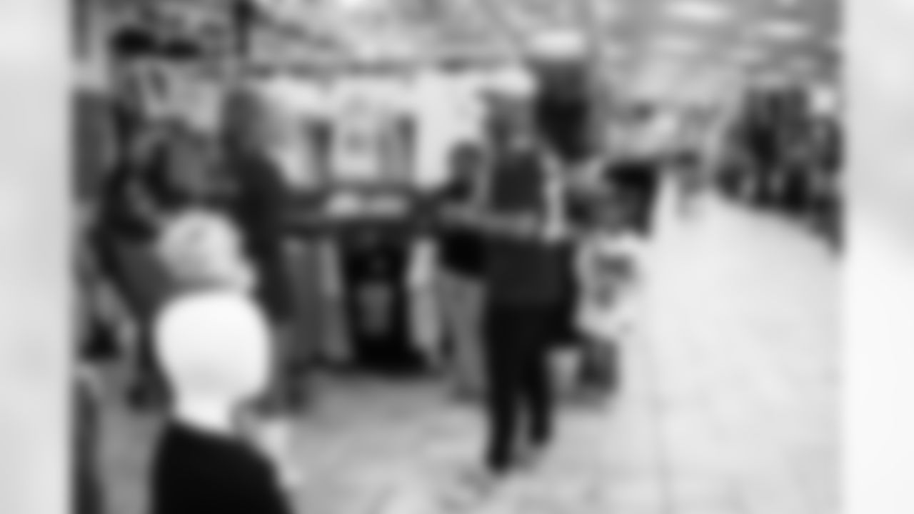 The Arizona Cardinals and Desert Financial Credit Union host a holiday shopping event at SCHEELS Chandler on Tuesday, Dec. 9, 2025 in Chandler, AZ.