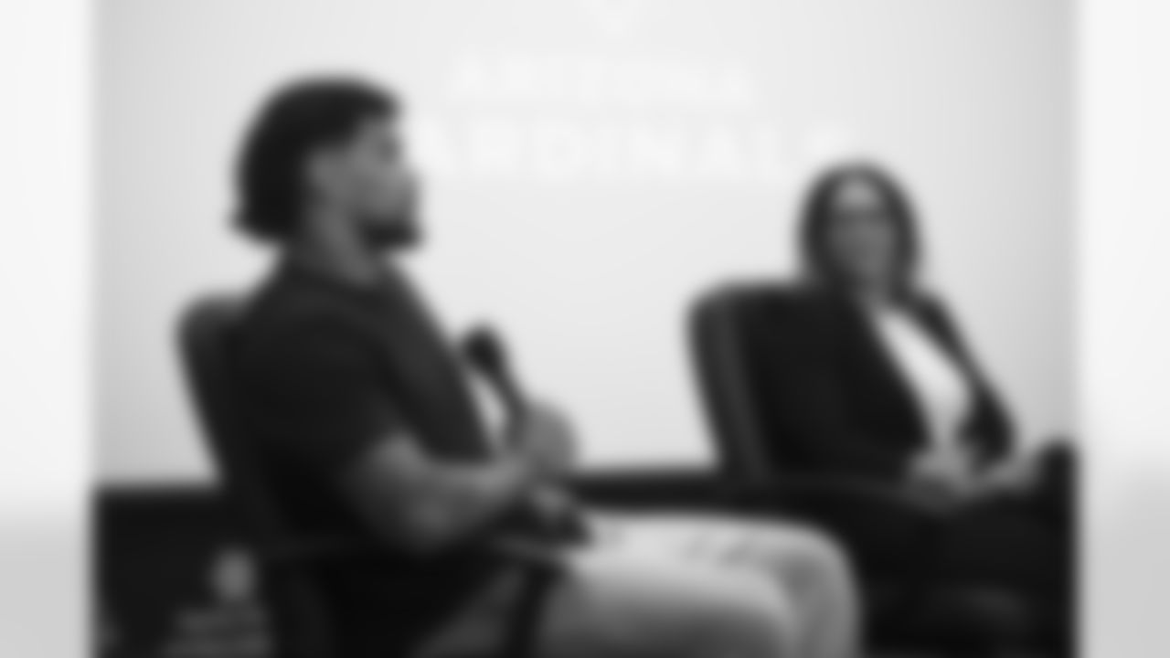 The Arizona Cardinals host local coaches for a sit-down with Positive Coaching Alliance on Tuesday, May 21, 2024 in Tempe, AZ.