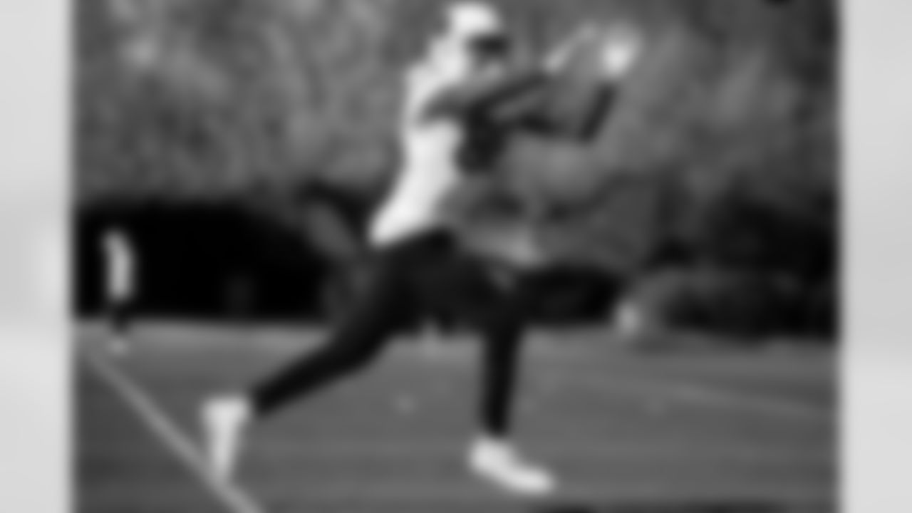 Arizona Cardinals wide receiver Jalen Brooks (86) during practice at the Dignity Health Training Facility on Thursday, Dec. 18, 2025 in Tempe, AZ.