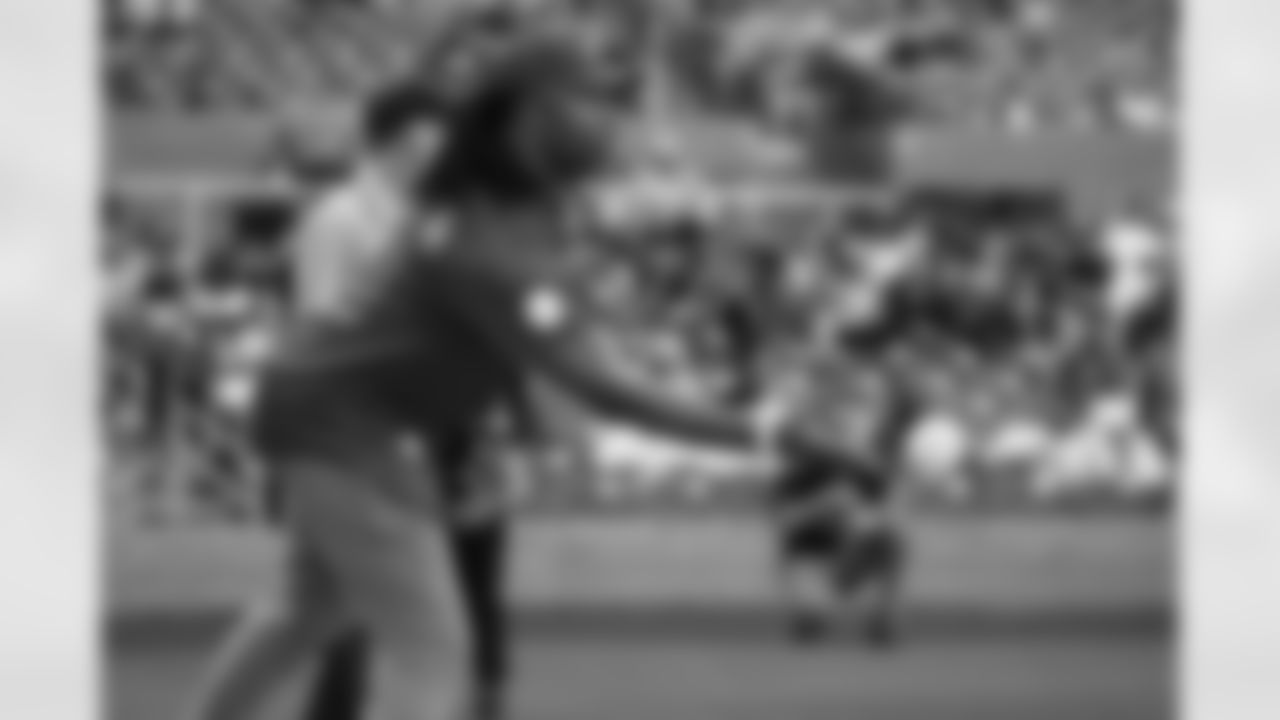 Arizona Cardinals quarterback Kyler Murray (1) hosts his inaugural Kyler Murray Foundation Charity Celebrity Softball Game at Salt River Fields at Talking Stick on Saturday, May 17, 2025 in Scottsdale, AZ.