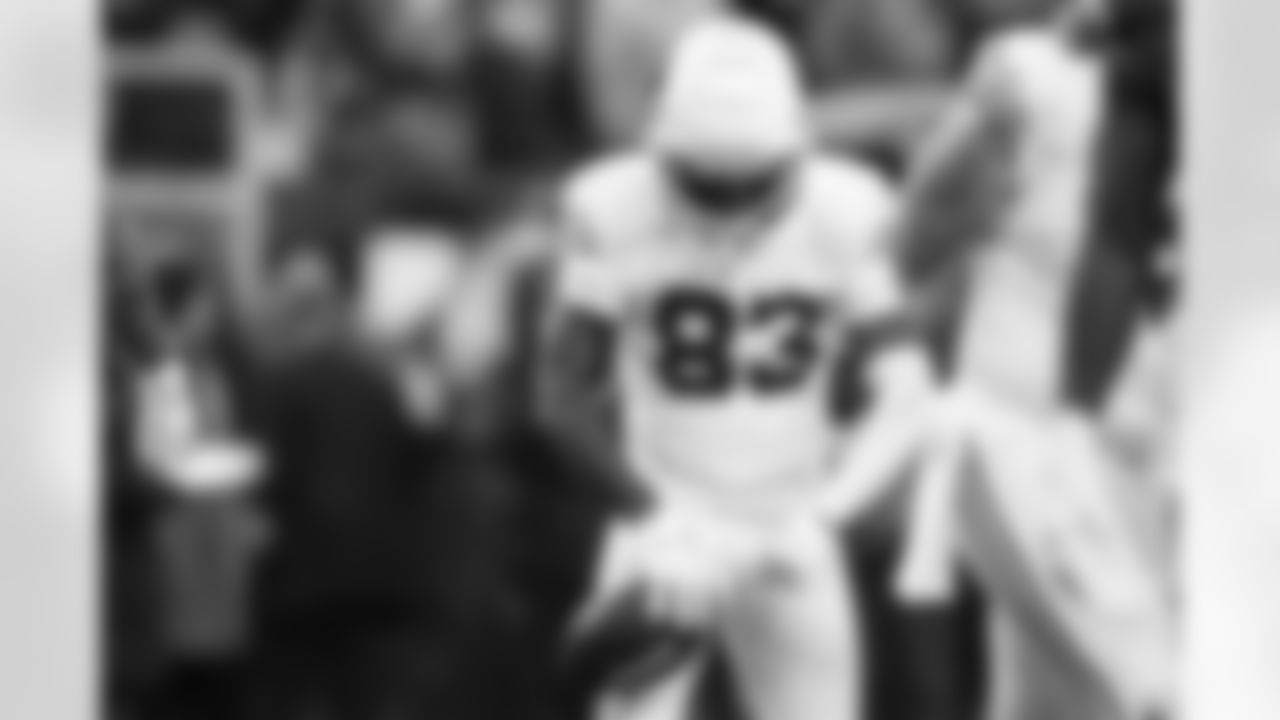 Arizona Cardinals wide receiver Greg Dortch (83) during the Week 17 regular season game between the Arizona Cardinals and the Philadelphia Eagles on Sunday, Dec 31, 2023 in Philadelphia, PA.
