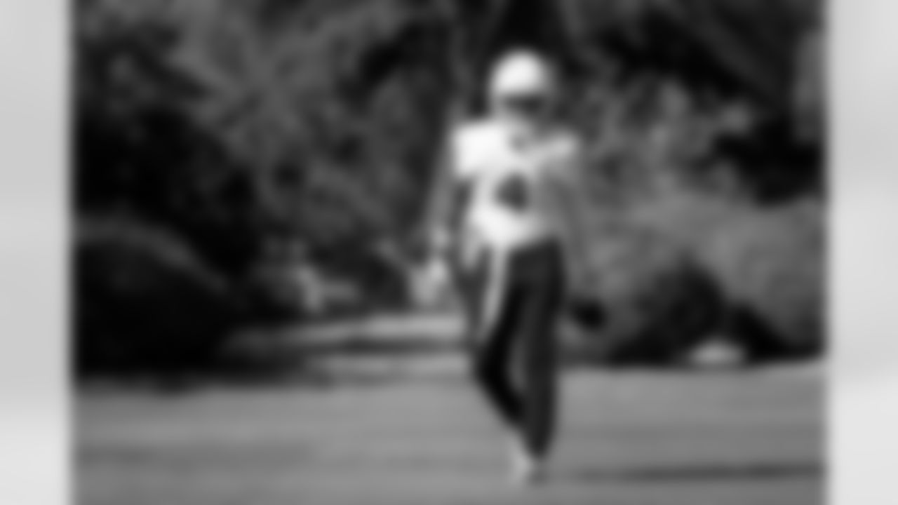 Arizona Cardinals wide receiver Greg Dortch (4) during practice at the Dignity Health Training Facility on Friday, Nov. 7, 2025 in Tempe, AZ.