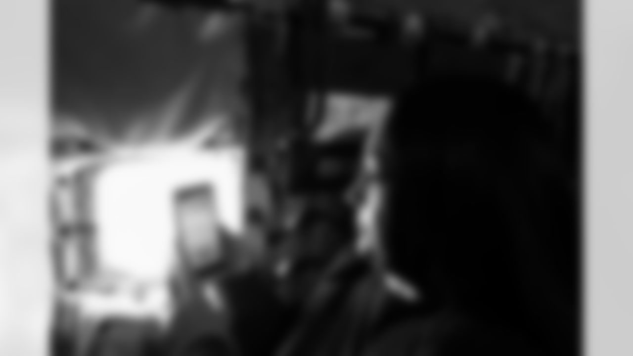 The Arizona Cardinals host TAPS, the Pat Tillman Foundation, Cox Charities, Folds of Honor, and civics educators on a KC-135 Stratotanker incentive flight featuring in-air refueling at Goldwater Air National Guard Base on Tuesday, Dec. 2, 2025 in Phoenix, AZ.