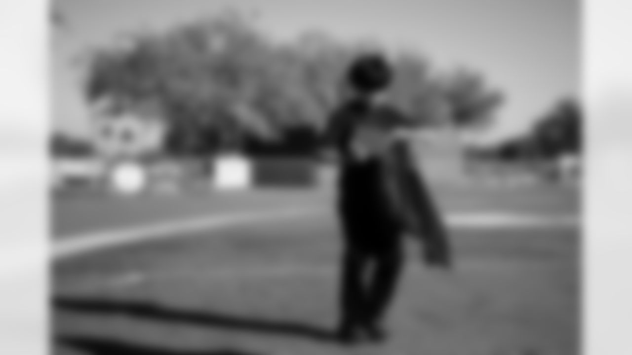 The Arizona Cardinals host a Youth Football Camp at Cesar Chavez High School presented by State Farm on Tuesday, Dec. 16, 2025 in Laveen Village, AZ.