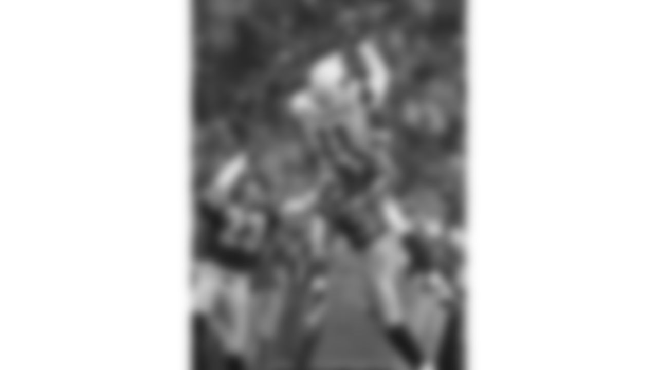 Larry Fitzgerald's first catch in the NFL in St. Louis in 2004.