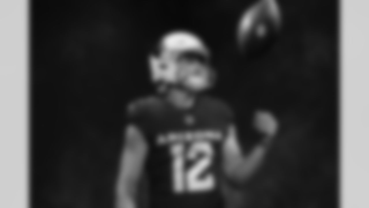 Arizona Cardinals punter Blake Gillikin (12) during 2025 Media Day on Thursday, June 5, 2025 in Tempe, AZ.