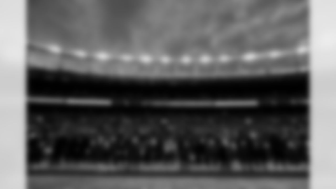 The Arizona Cardinals during the Week 2 preseason game between the Arizona Cardinals and the Denver Broncos on Saturday, Aug. 16, 2025 in Denver, CO.