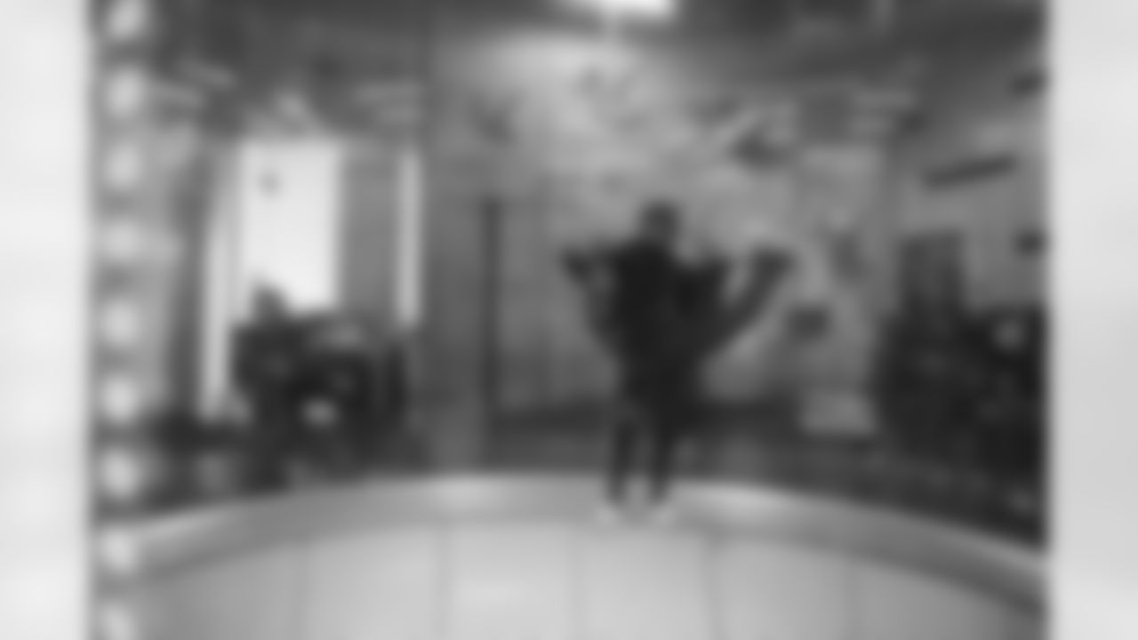The Arizona Cardinals host local elementary school girls for STEM programming at iFLY on Wednesday, Mar 20, 2024 in Scottsdale, AZ.