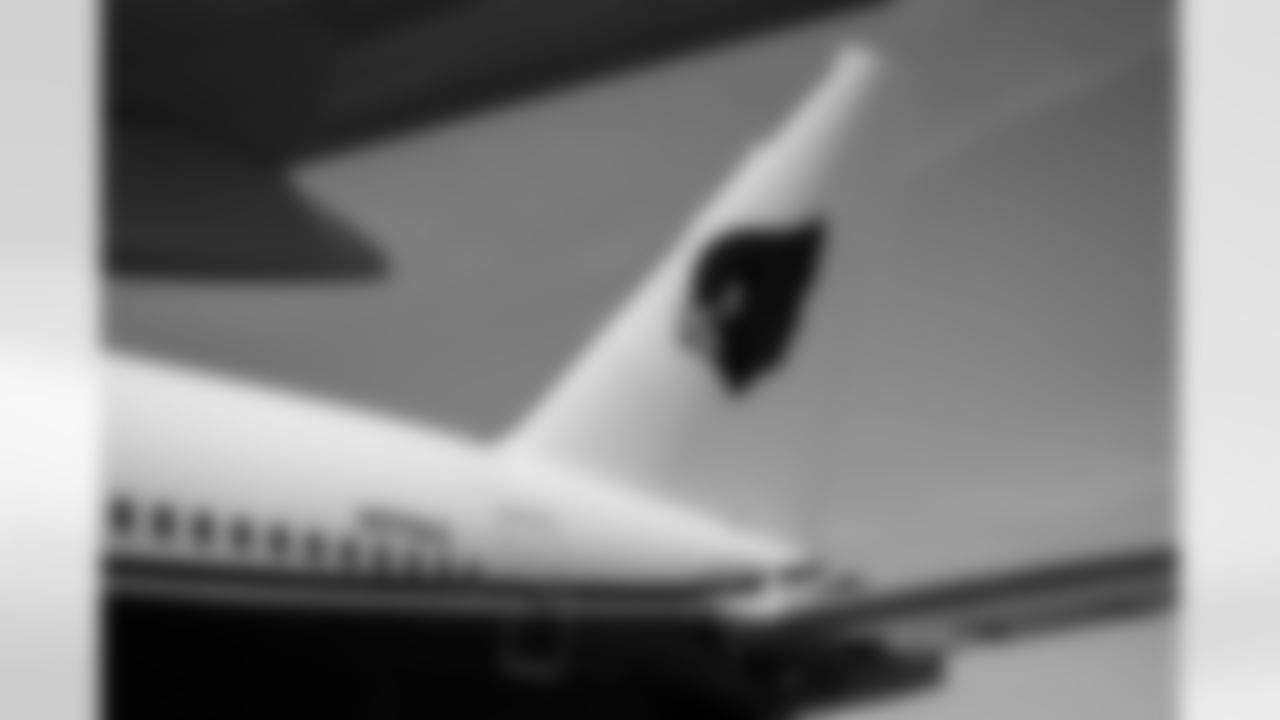 Team plane before the Week 9 regular season game between the Arizona Cardinals and the Dallas Cowboys on Sunday, Nov. 2, 2025 in Arlington, TX.