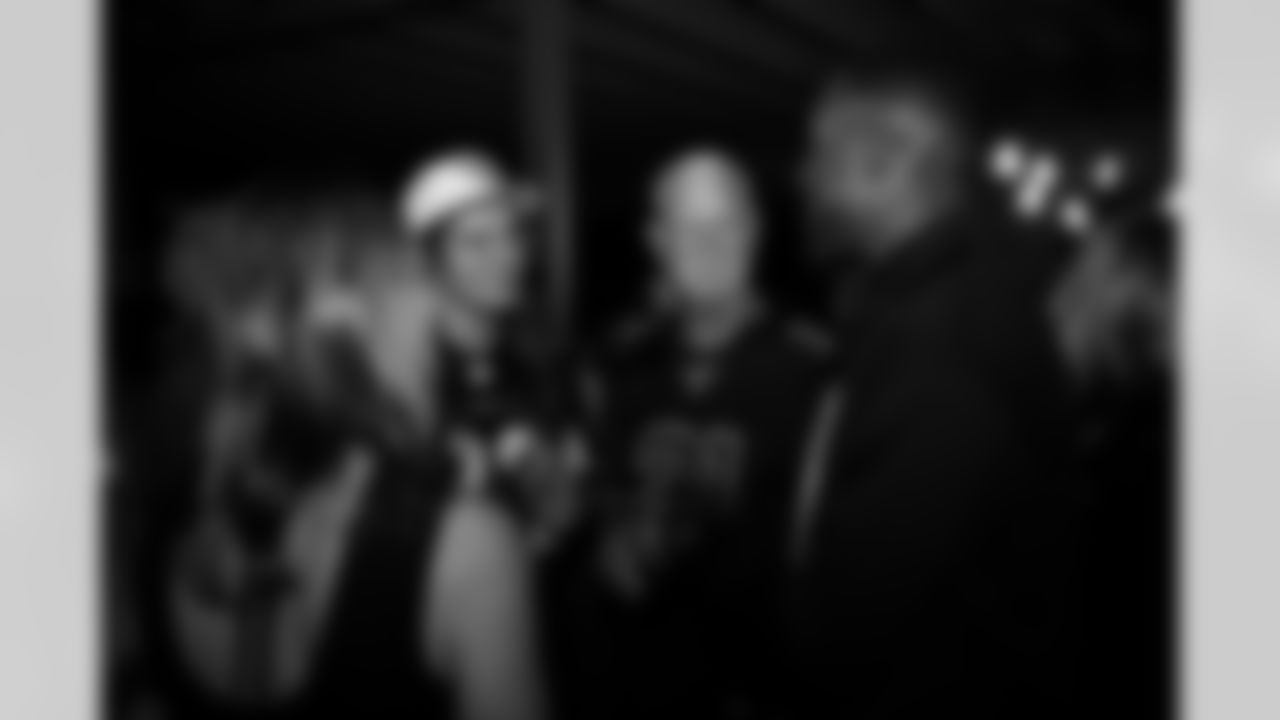 The Arizona Cardinals host a happy hour at Happiest Hour during the inaugural Cardinals Premier Travel trip to Dallas on Sunday, Nov. 2, 2025 in Dallas, TX.