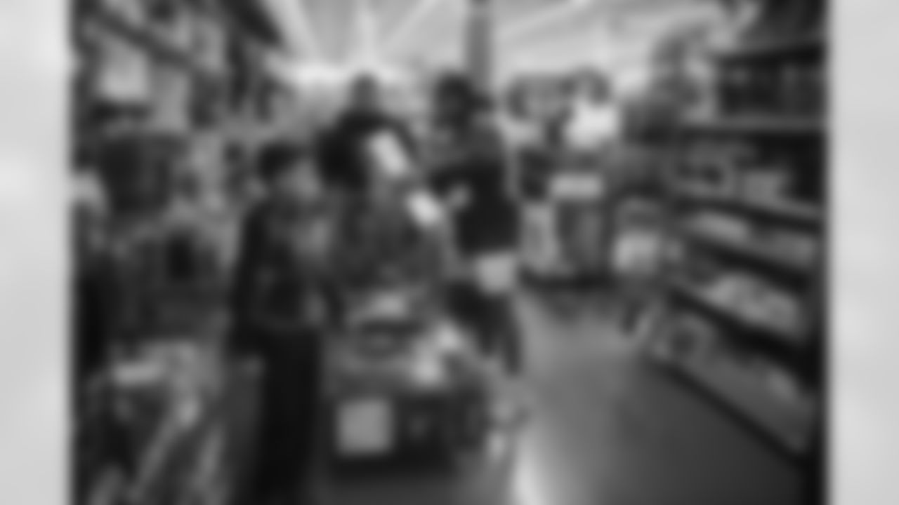 The Arizona Cardinals host a Shop with a Jock event presented by Desert Financial Credit Union on Tuesday, Dec 12, 2023 in Chandler, AZ.