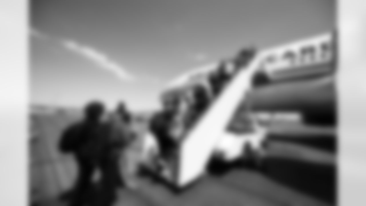 The Arizona Cardinals host the Civics Matters Send-off at Sky Harbor Airport on Wednesday, June 4, 2025 in Phoenix, AZ.