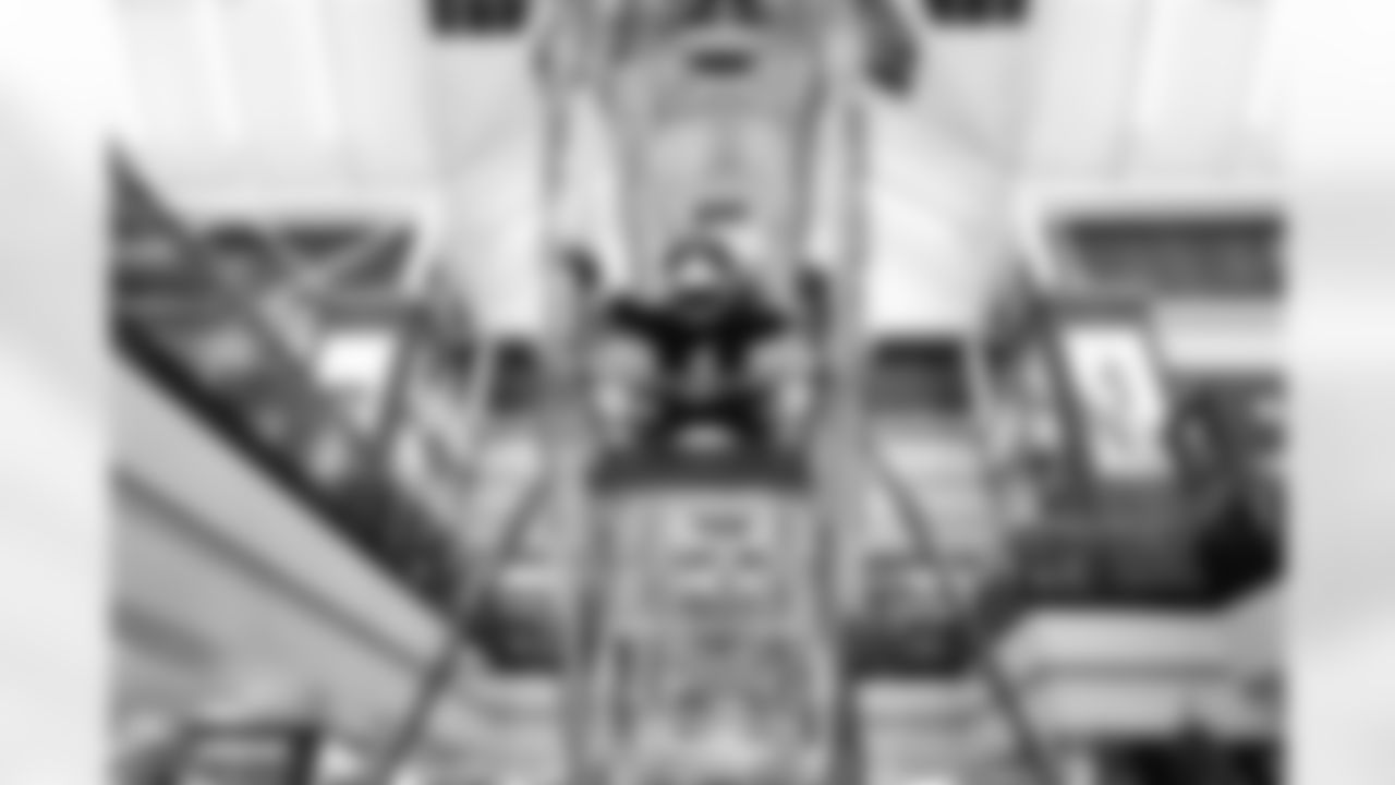 The Arizona Cardinals and Desert Financial Credit Union host a holiday shopping event at Scheel's on Tuesday, Dec. 9, 2025 in Chandler, AZ.