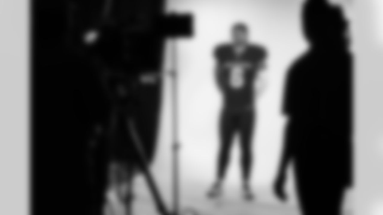 Arizona Cardinals running back James Conner (6) during the 2024 Media Day on Monday, June 10, 2024 in Tempe, AZ.