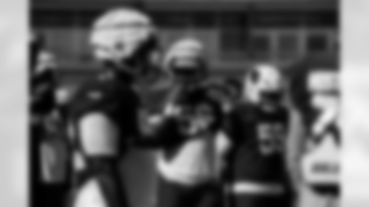 Arizona Cardinals defensive lineman Darius Robinson (56) during practice at the Dignity Health Training Facility on Thursday, Nov. 6, 2025 in Tempe, AZ.