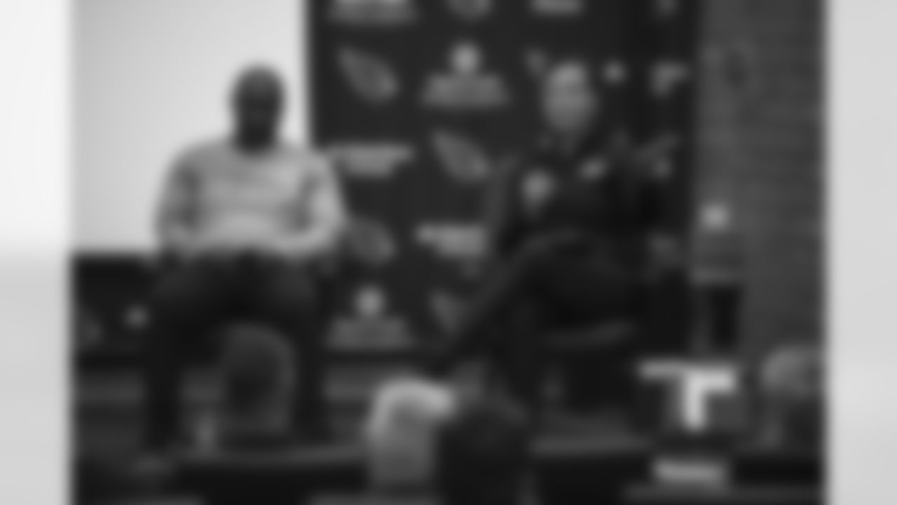 The Arizona Cardinals host local coaches for a sit-down with Positive Coaching Alliance on Tuesday, May 21, 2024 in Tempe, AZ.