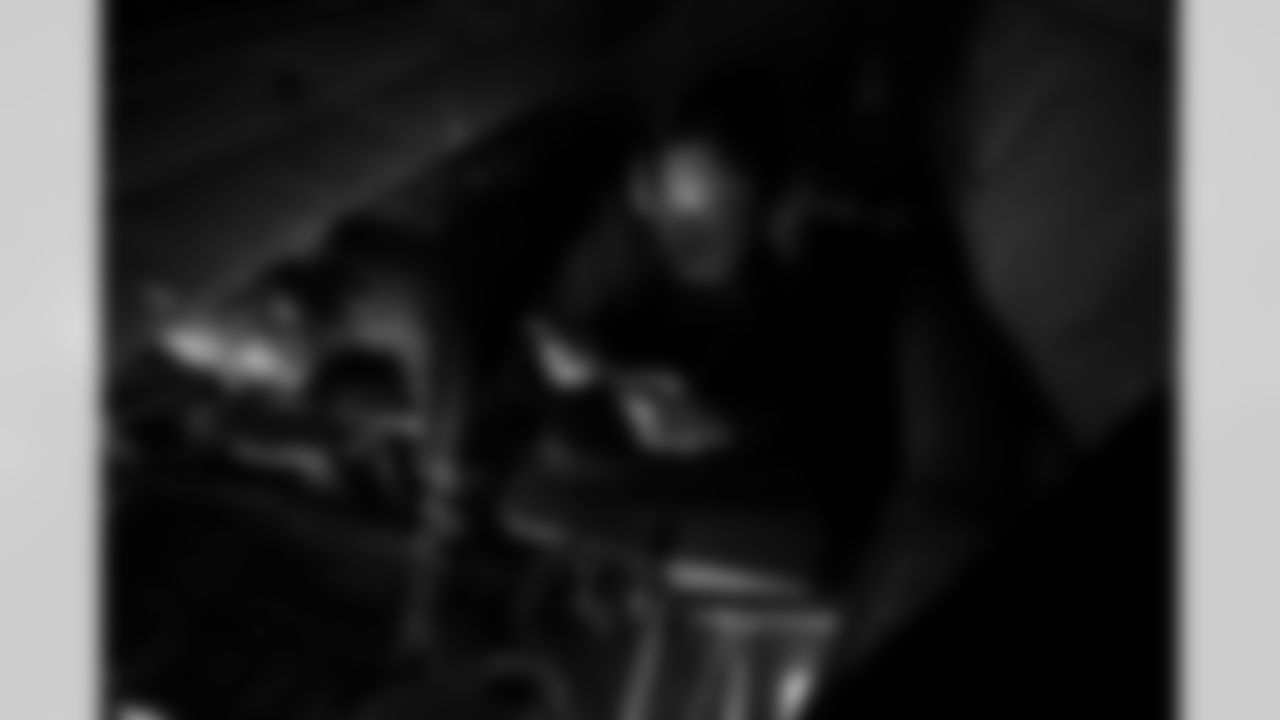 The Arizona Cardinals host TAPS, the Pat Tillman Foundation, Cox Charities, Folds of Honor, and civics educators on a KC-135 Stratotanker incentive flight featuring in-air refueling at Goldwater Air National Guard Base on Tuesday, Dec. 2, 2025 in Phoenix, AZ.