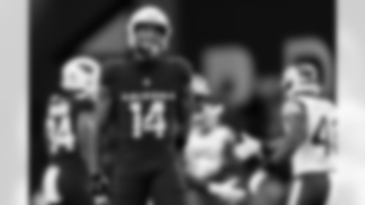 Arizona Cardinals wide receiver Michael Wilson (14) during the Week 14 regular season game between the Arizona Cardinals and the Los Angeles Rams on Sunday, Dec. 7, 2025 at State Farm Stadium.