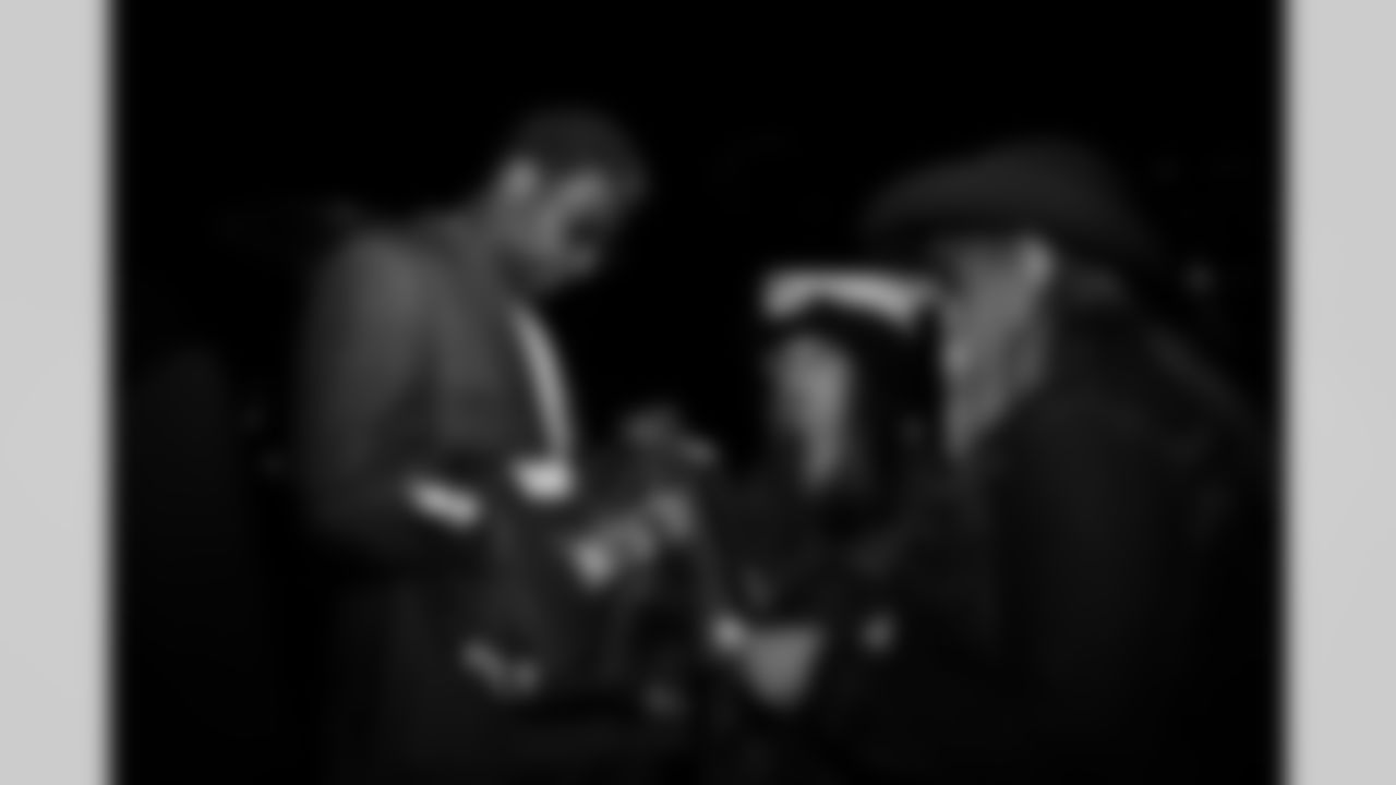 The Arizona Cardinals host a happy hour at Happiest Hour during the inaugural Cardinals Premier Travel trip to Dallas on Sunday, Nov. 2, 2025 in Dallas, TX.