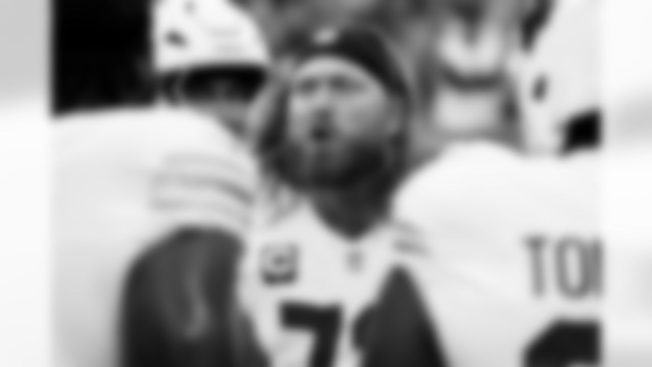 Arizona Cardinals offensive lineman Hjalte Froholdt (72) during the Week 17 regular season game between the Arizona Cardinals and the Cincinnati Bengals on Sunday, Dec. 28, 2025 in Cincinnati, OH.