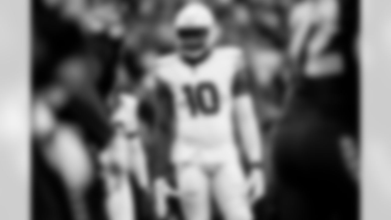 Arizona Cardinals linebacker Josh Sweat (10) during the Week 10 regular season game between the Arizona Cardinals and the Seattle Seahawks on Sunday, Nov. 9, 2025 in Seattle, WA.