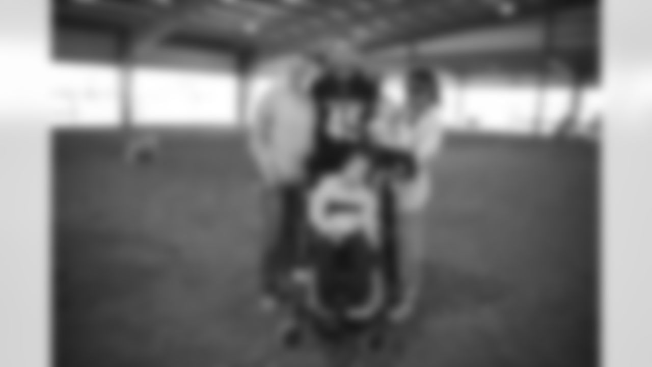 The Arizona Cardinals host the Foundation for Blind Children for an equine therapy event on Friday, Feb 2, 2024 at Hunkapi Farms in Scottsdale, AZ.