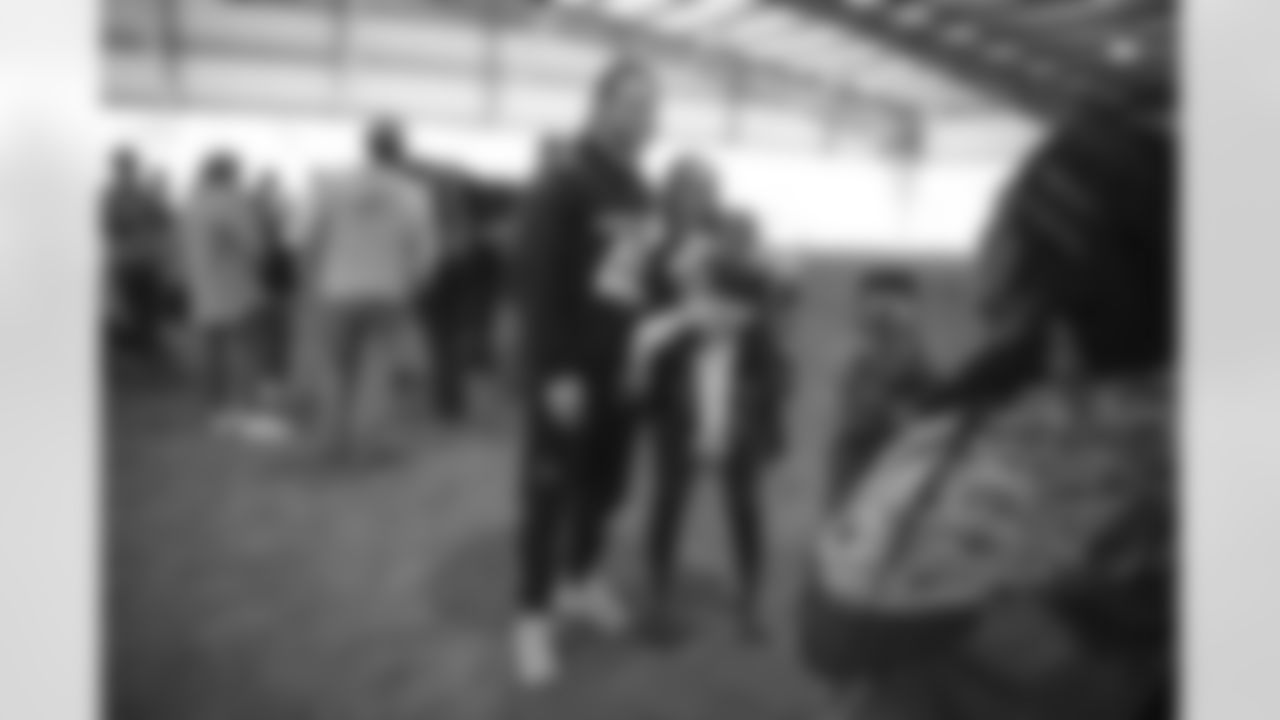 The Arizona Cardinals host the Foundation for Blind Children for an equine therapy event on Friday, Feb 2, 2024 at Hunkapi Farms in Scottsdale, AZ.