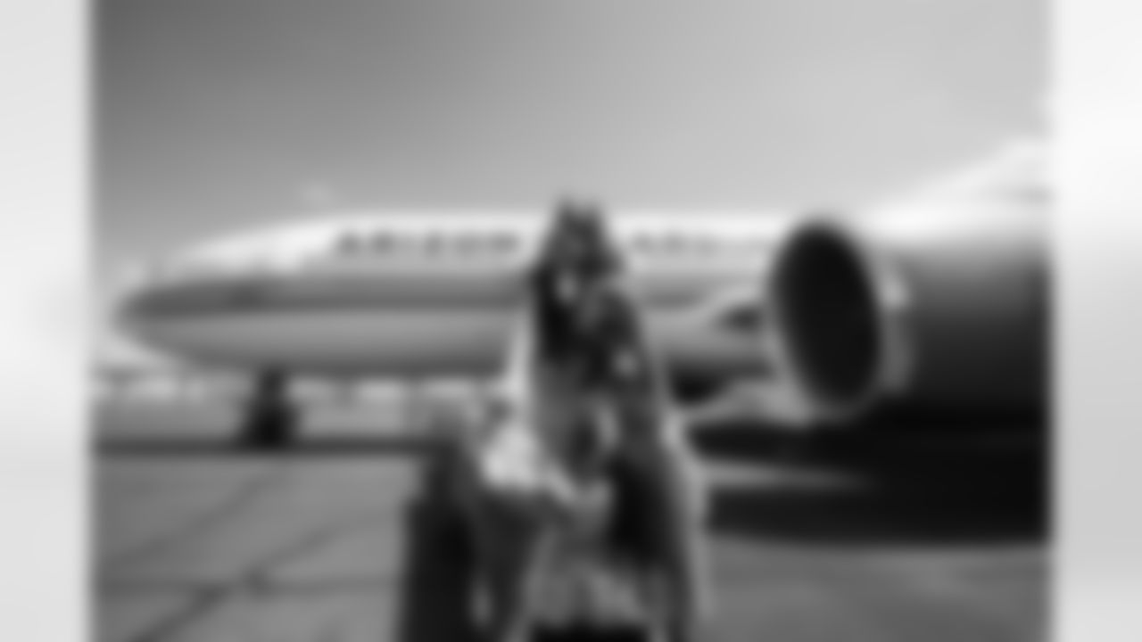 The Arizona Cardinals host the Civics Matters Send-off at Sky Harbor Airport on Wednesday, June 4, 2025 in Phoenix, AZ.