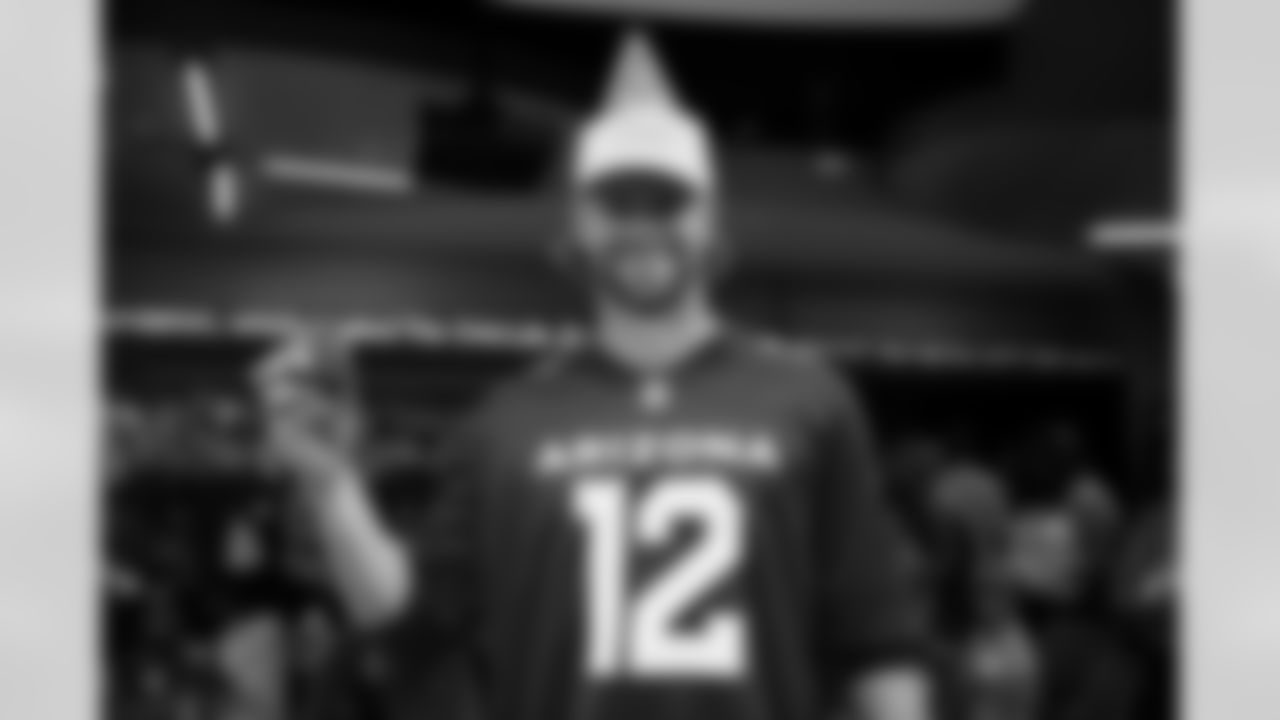 The Arizona Cardinals host a Bird Gang Birthday Bash for October birthdays at Phoenix Children's Hospital on Tuesday, Oct. 7, 2025 in Phoenix, AZ.