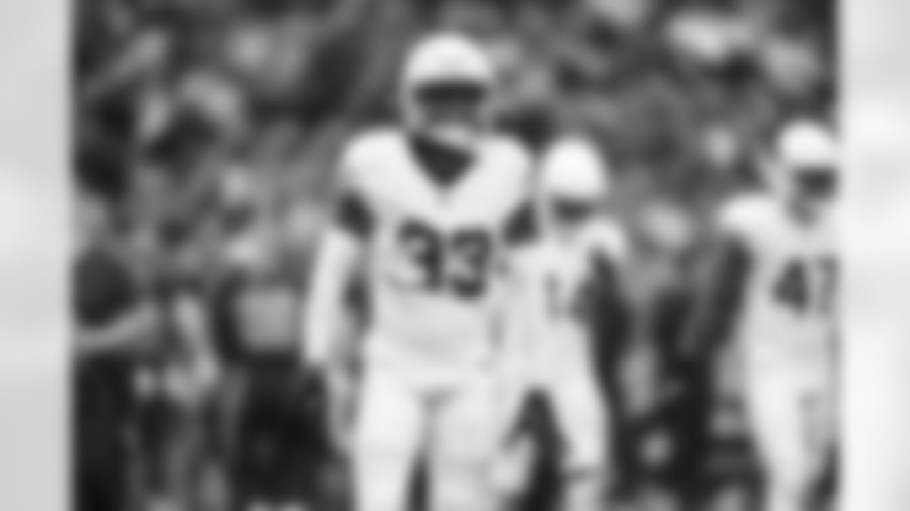 Arizona Cardinals cornerback Antonio Hamilton Sr. (33) during the Week 11 regular season game between the Arizona Cardinals and the Houston Texans on Sunday, Nov 19, 2023 in Houston, TX.