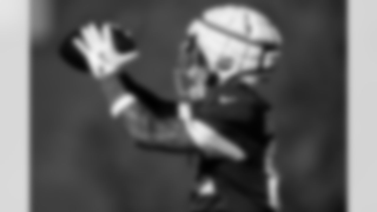 Arizona Cardinals wide receiver Andre Baccellia (82) during practice at the Dignity Health Training Facility on Thursday, Dec. 4, 2025 in Tempe, AZ.