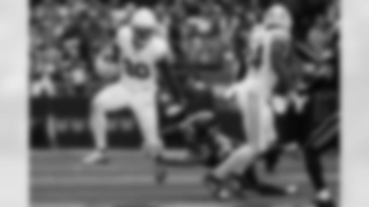 Arizona Cardinals running back Bam Knight (20) during the Week 10 regular season game between the Arizona Cardinals and the Seattle Seahawks on Sunday, Nov. 9, 2025 in Seattle, WA.