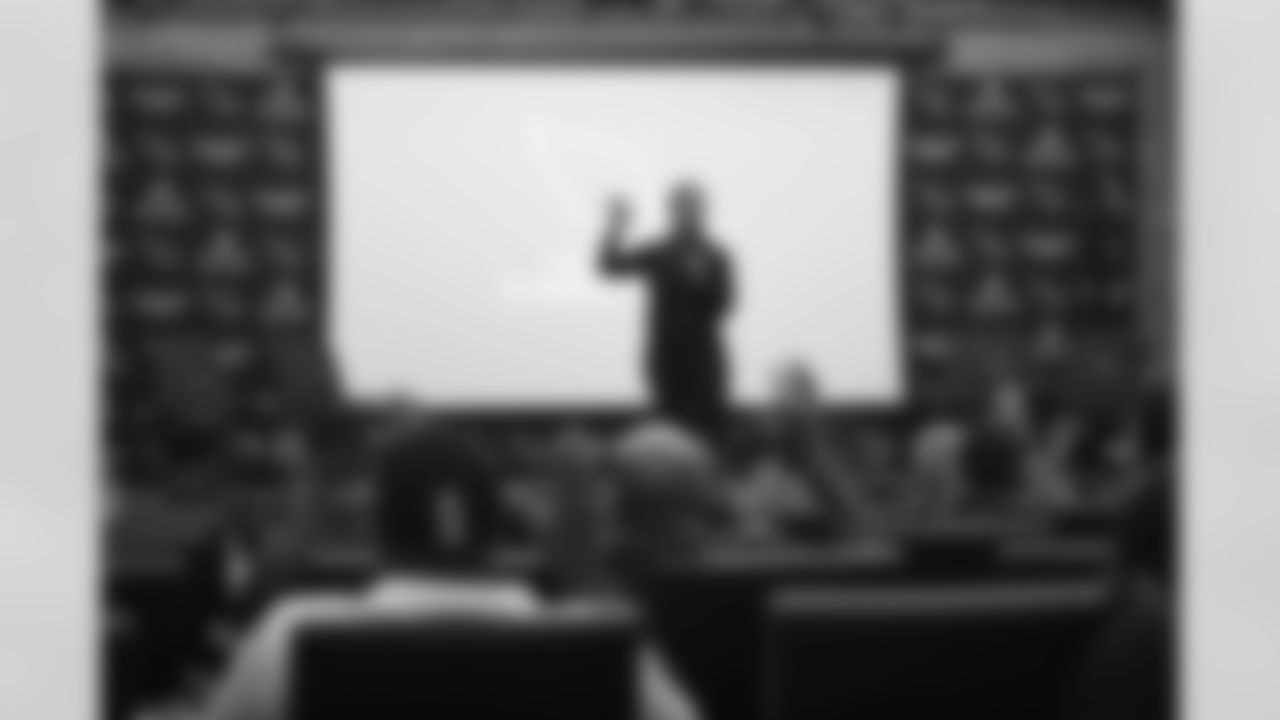The Arizona Cardinals host local coaches for a sit-down with Positive Coaching Alliance on Tuesday, May 21, 2024 in Tempe, AZ.