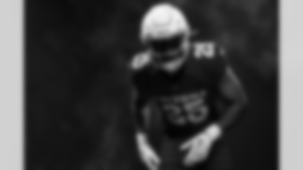 Arizona Cardinals linebacker Zaven Collins (25) during 2025 Media Day on Monday, June 9, 2025 in Tempe, AZ.
