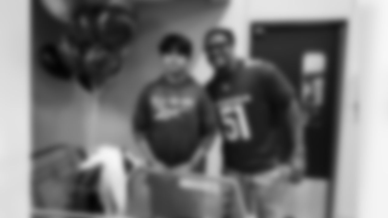 The Arizona Cardinals and Desert Financial Credit Union host a holiday shopping event at Scheel's on Tuesday, Dec. 9, 2025 in Chandler, AZ.