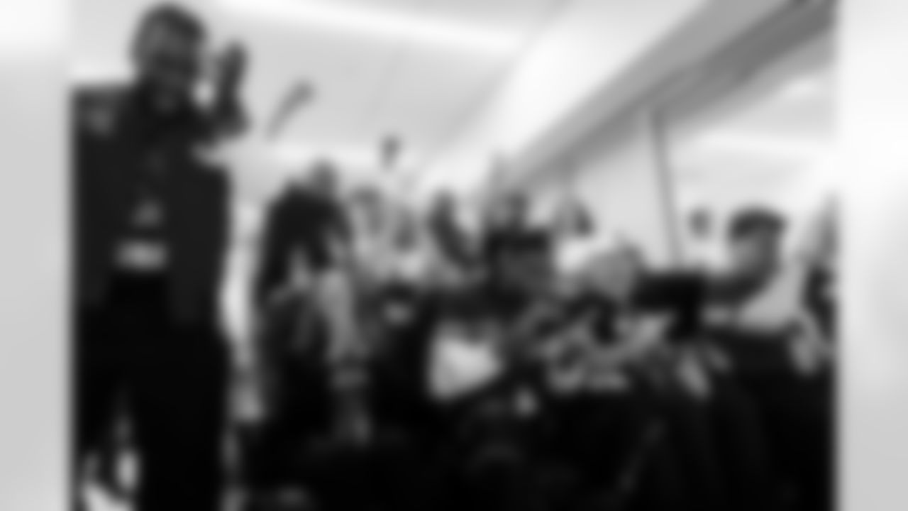 Fans from the inaugural Cardinals Premier Travel trip during the Week 9 regular season game between the Arizona Cardinals and the Dallas Cowboys at AT&T Stadium on Monday, Nov. 3, 2025 in Arlington, TX.