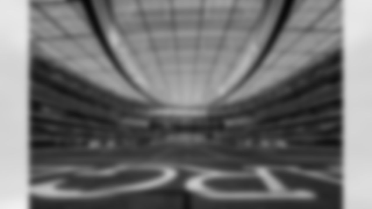 SoFi Stadium is photographed as it is converted to the 2025 Charger Power look on Friday, October 17, 2025 at SoFi Stadium in Inglewood, CA.