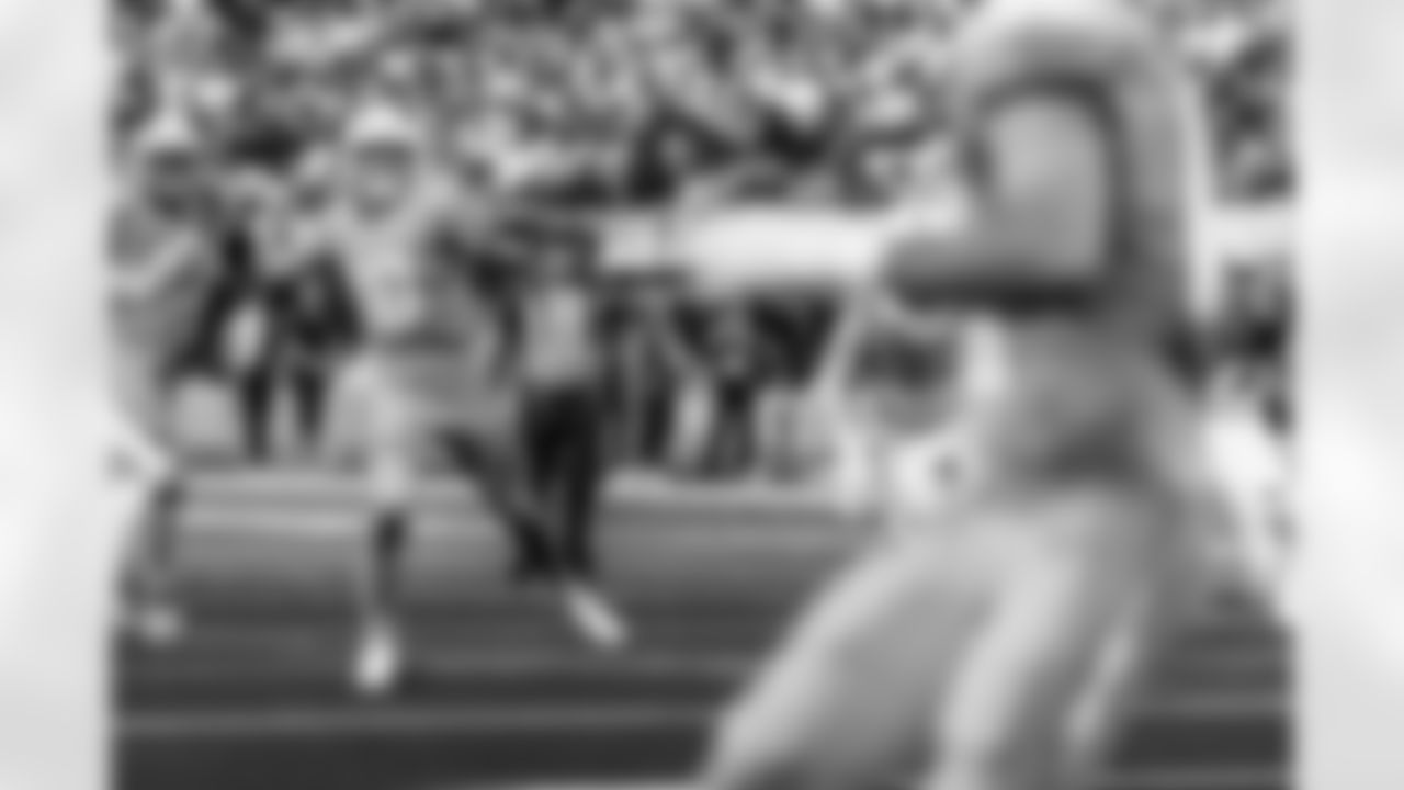 Take a look back at the Chargers Week 7 matchup with the Colts in monochrome!