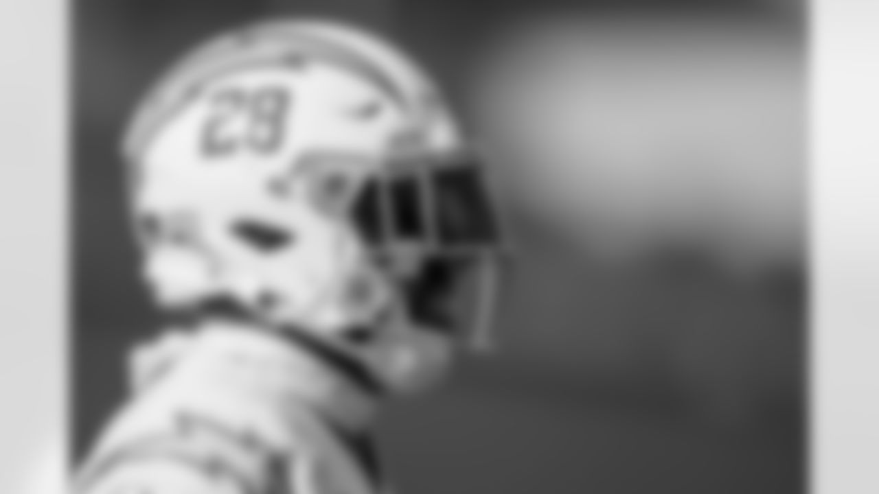 The Los Angeles Chargers practice on Thursday, December 18, 2025 at The Bolt in El Segundo, CA.