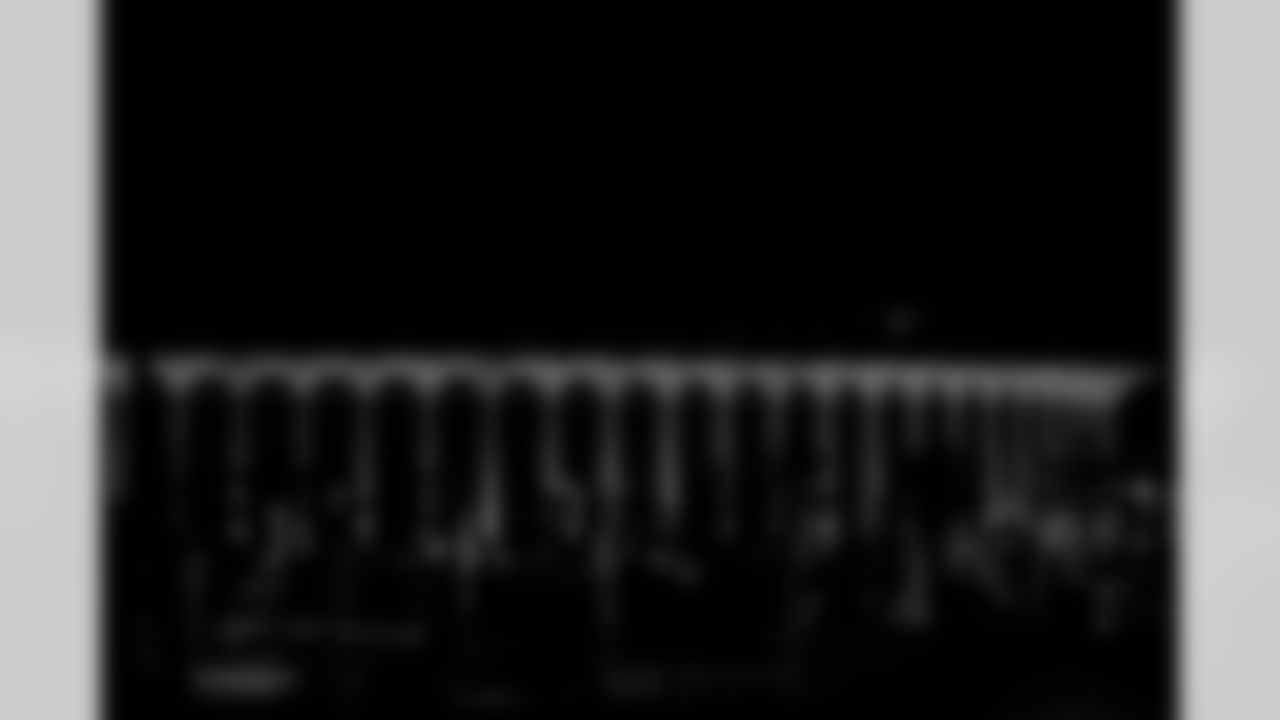 The Forum is lit up for the Los Angeles Chargers on Wednesday, January 7, 2026 in Inglewood, CA.