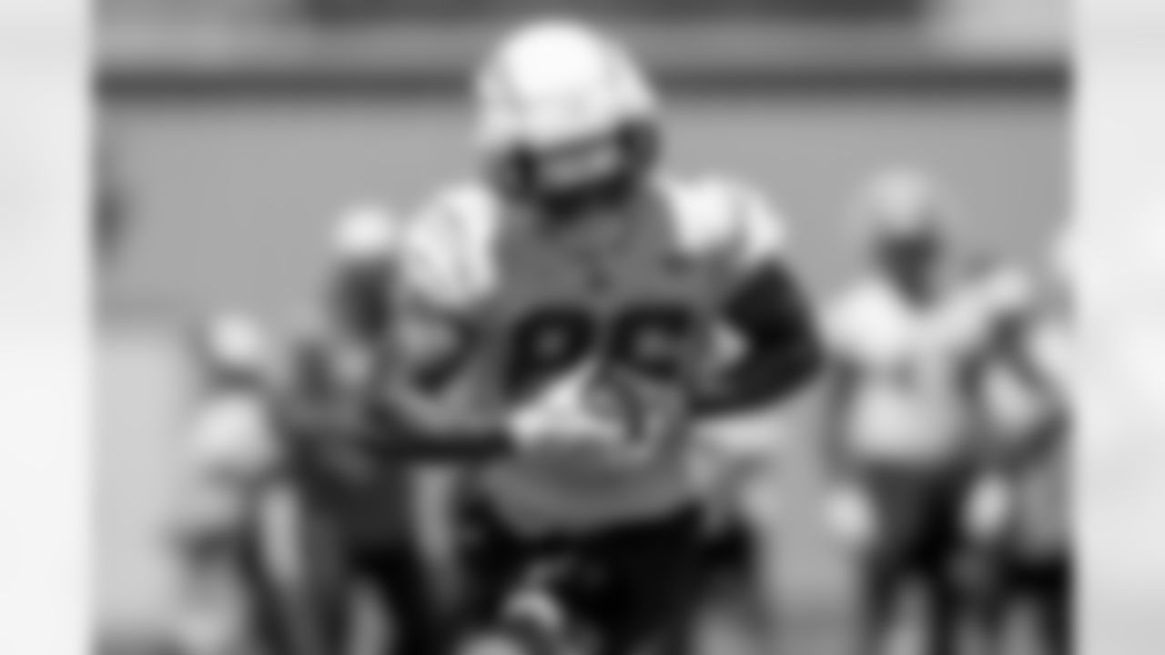 The Los Angeles Chargers practice at Training Camp on Thursday, August 21, 2025 at The Bolt in El Segundo, CA.