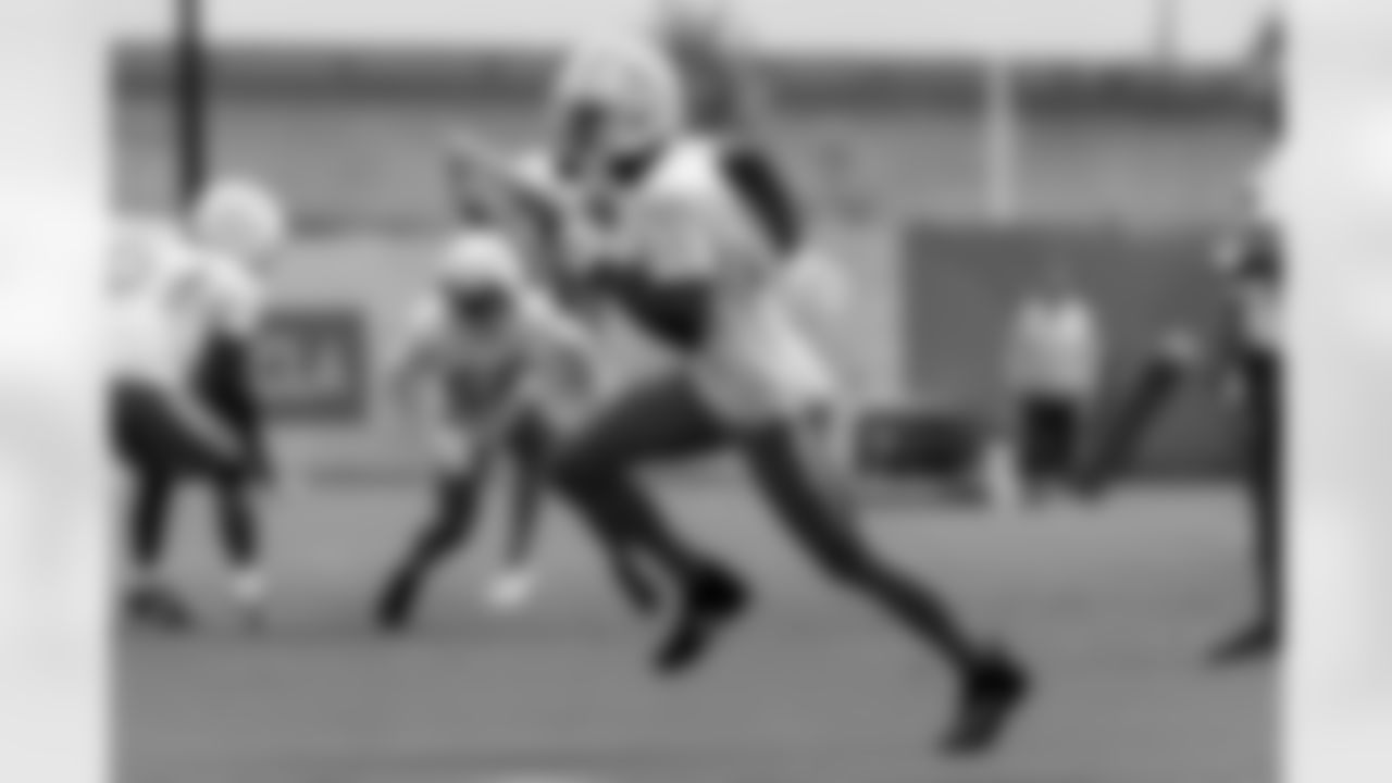 The Los Angeles Chargers practice on Thursday, August 28, 2025 at The Bolt in El Segundo, CA.
