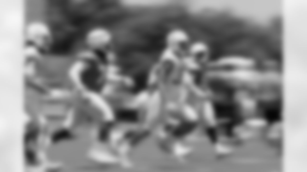 The Los Angeles Chargers hold OTA's on Wednesday, June 5, 2024 at Hoag Performance Center in Costa Mesa, CA.
