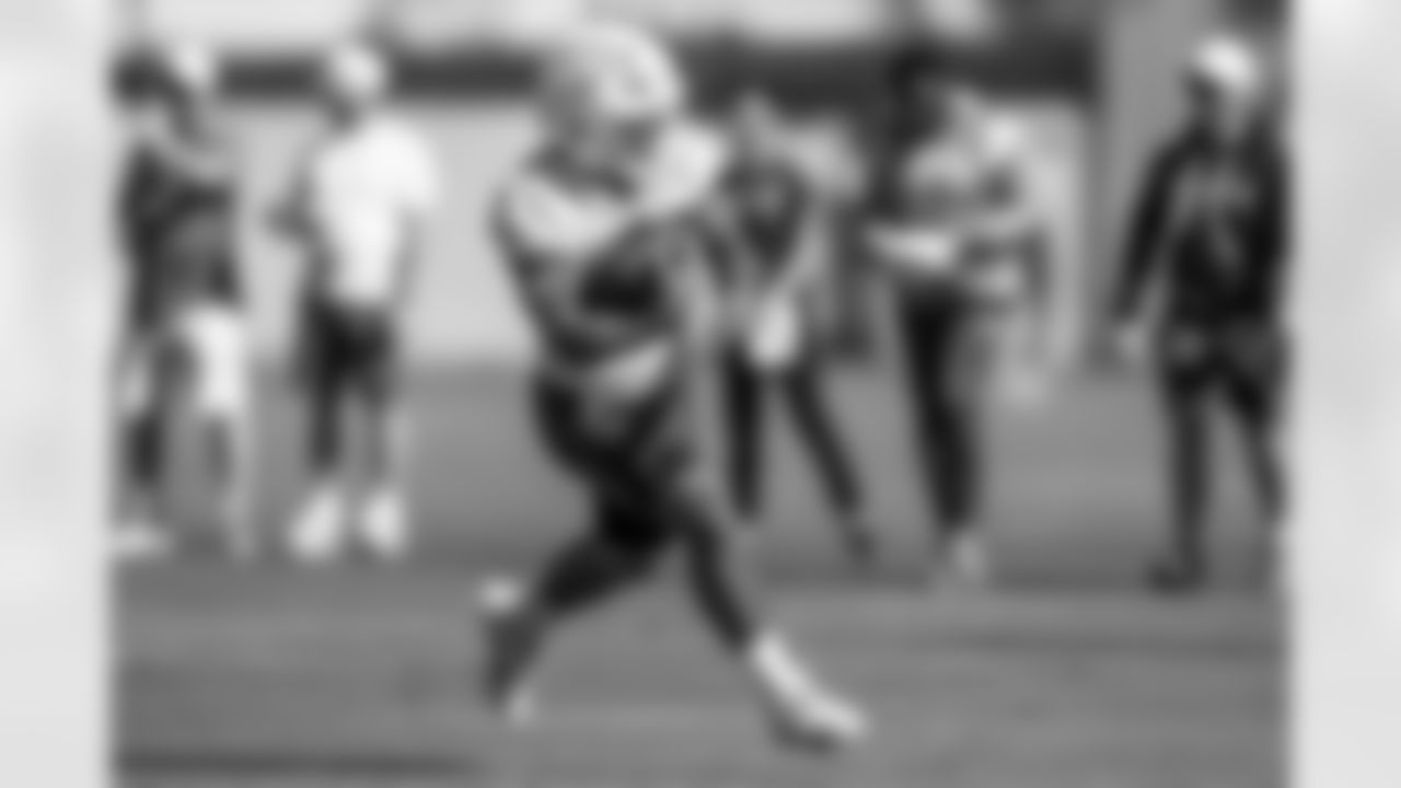 The Los Angeles Chargers practice on Thursday, October 30, 2025 at The Bolt in El Segundo, CA.