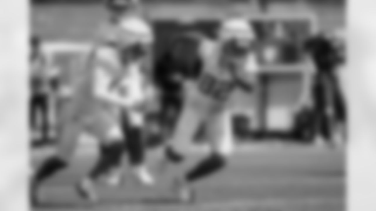 The Los Angeles Chargers hold Rookie Mini-Camp on Friday, May 10, 2024 at Hoag Performance Center in Costa Mesa, CA.